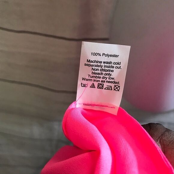 J. Crew Factory Racerback Cami Top-Neon Pink Sz 00 - Picture 7 of 8